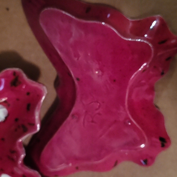 Nesting Red Butterfly Trinket Dishes - Picture 3 of 4
